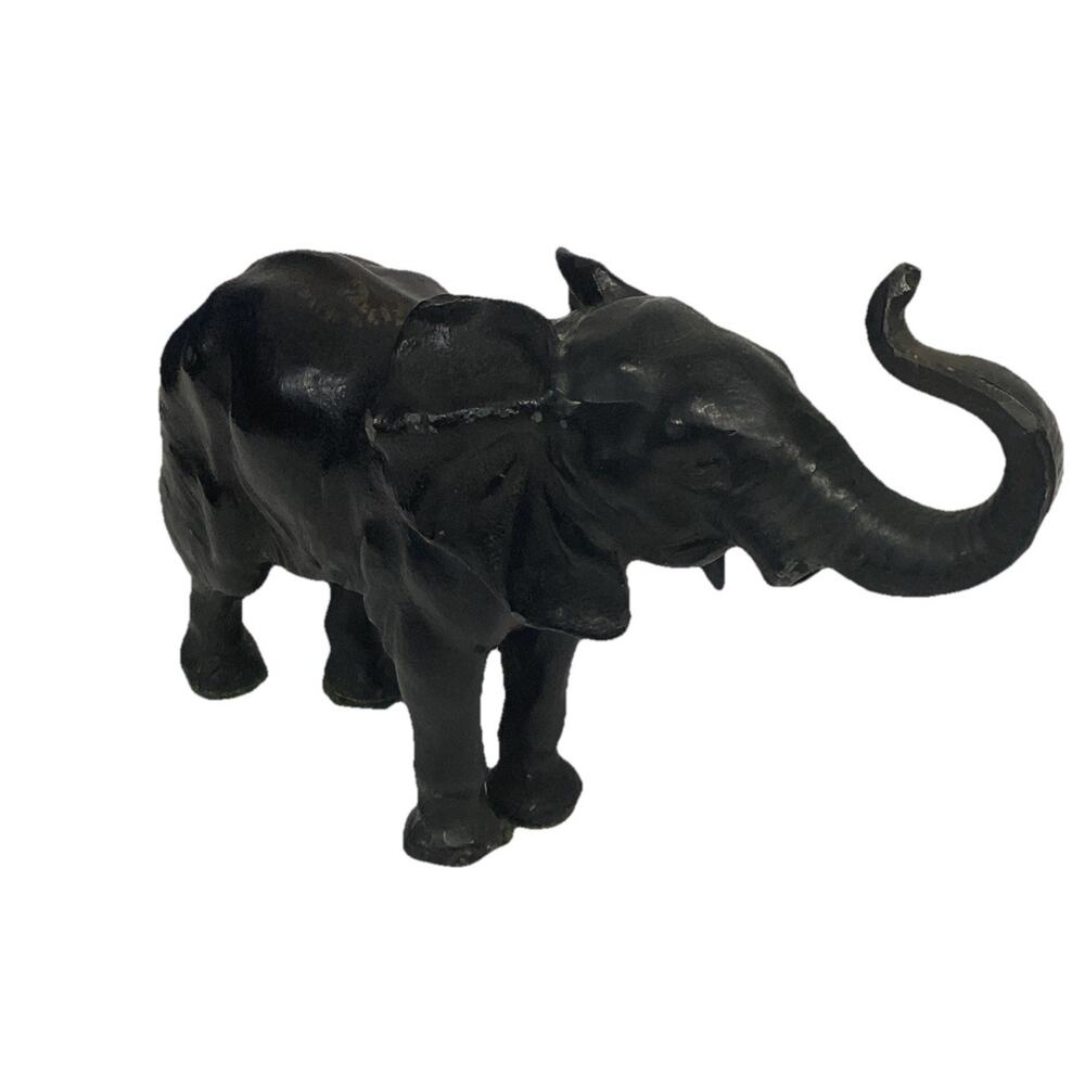 Vintage Metal Elephant - 8”Lx5”H